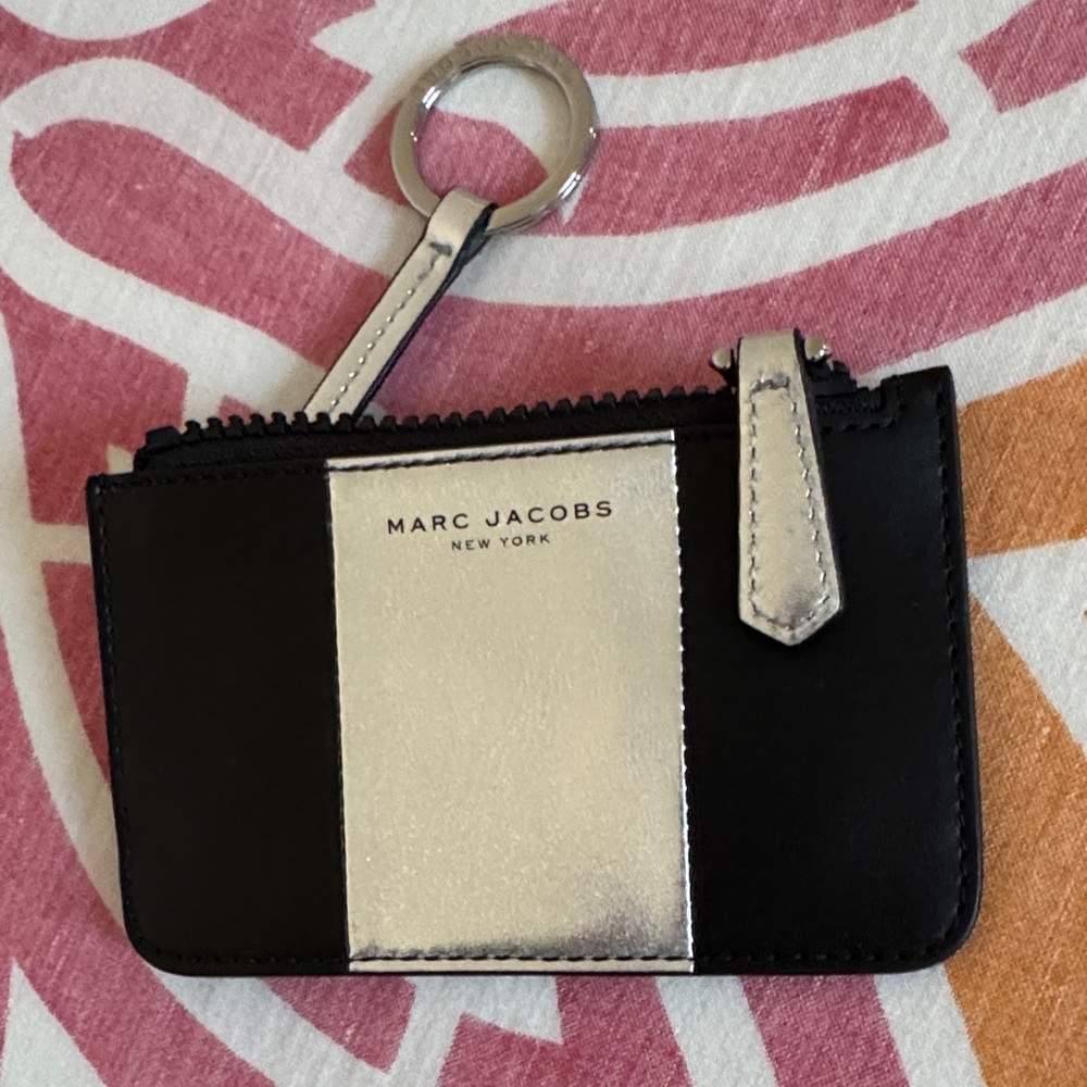 MARC JACOBS card case with key fob